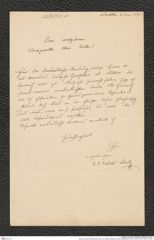 Nachlass Franz Steindachner, Brief von Gabriel Strobel an Franz Steindachner (04.01.1878), Inv.Nr. 522.01, Seite 1